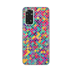 Silikonska futrola print Skin za Xiaomi Redmi Note 11/Redmi Note 11s Colorful cubes.