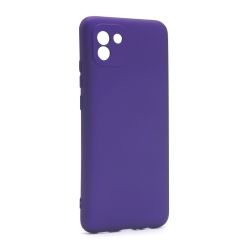 Futrola Soft Silicone za Samsung A035 Galaxy A03 ljubicasta (MS).