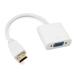 Adapter HDMI M na VGA Z beli JWD-HDMI7.