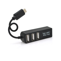 USB 3.1 HUB 4 porta JWD-U30 crni.