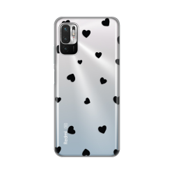 Silikonska futrola print Skin za Xiaomi Redmi Note 10 5G Hearts.