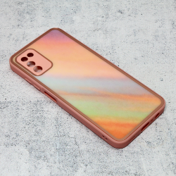 Futrola Candy Marble za Samsung A037 Galaxy A03s roze.