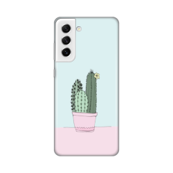 Silikonska futrola print za Samsung G990 Galaxy S21 FE Cactus.