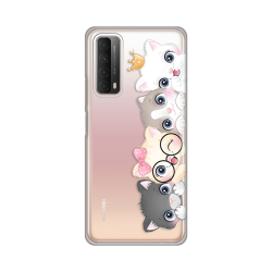 Silikonska futrola print Skin za Huawei P Smart 2021 Cats.