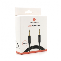 Audio kabl Teracell Aux 3.5mm beli 0.5m.