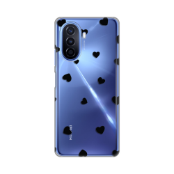 Silikonska futrola print Skin za Huawei Nova Y70/Nova Y70 Plus Hearts.