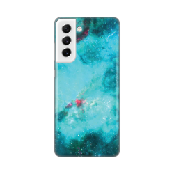 Silikonska futrola print za Samsung G990 Galaxy S21 FE Marble Sky.