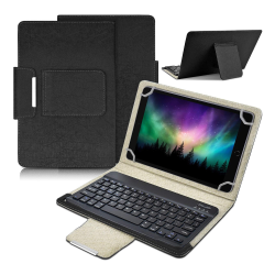 Futrola sa Bluetooth Tastaturom Leather za Tablet 10" Univerzalna crna.