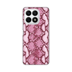 Silikonska futrola print za Huawei Honor X8a Pink Snake.