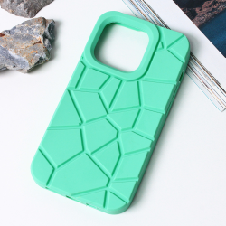 Futrola Color Stone za iPhone 14 Pro mint.