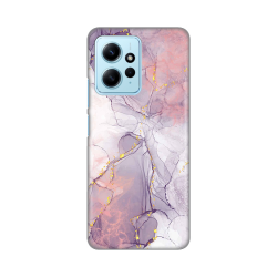 Silikonska futrola print za Xiaomi Redmi Note 12 4G (EU) Pink Marble.