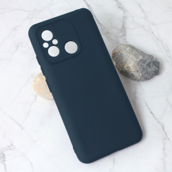 Futrola Nano Silikon za Xiaomi Redmi 12C tamno plava.