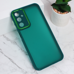 Futrola Shining Camera za Samsung A245 Galaxy A24 4G tamno zelena.