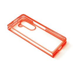 Futrola providna TPU za Samsung F946 Galaxy Z Fold 5 5G crvena.