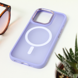 Futrola Magsafe colorful za iPhone 15 Pro 6.1 lila.