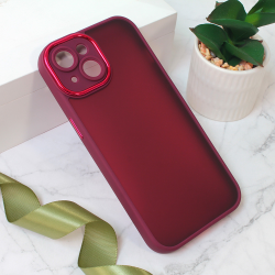 Futrola Shining Camera za iPhone 15 6.1 crvena.