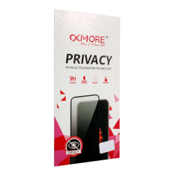 Zastitno staklo Staklena folija glass Privacy 2.5D full glue za iPhone 15 Plus crni.