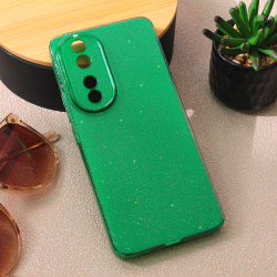 Futrola Sparkle Dust za Huawei Honor 90 zelena.