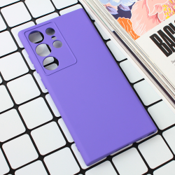 Futrola Nano Silikon za Samsung S928B Galaxy S24 Ultra ljubicasta.