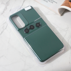 Futrola Colorful and Camera glass za Samsung A346 Galaxy A34 5G 5G zelena.