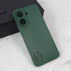 Futrola Carbon Stripe za Xiaomi Redmi 13C zelena.