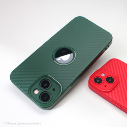 Futrola Carbon Stripe za iPhone 14 Pro plava.