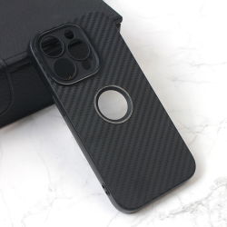 Futrola Carbon Stripe za iPhone 14 Pro crna.