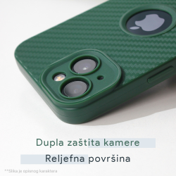 Futrola Carbon Stripe za Huawei Honor X7a plava.