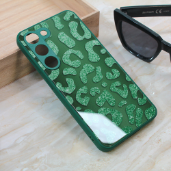 Futrola Shiny glass za Samsung S911B Galaxy S23 zelena.