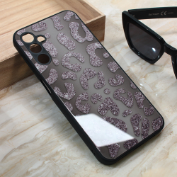 Futrola Shiny glass za Samsung A245 Galaxy A24 4G siva.