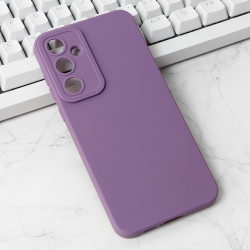 Futrola Silikon Pro Camera za Samsung A556 Galaxy A55 5G ljubicasta.