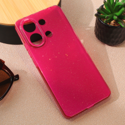 Futrola Sparkle Dust za Xiaomi Redmi Note 13 4G bordo.
