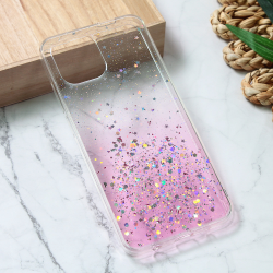 Silikonska futrola Glitter za Xiaomi Redmi A1/Redmi A2 roze.