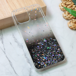 Silikonska futrola Glitter za Xiaomi Redmi A1/Redmi A2 crna.