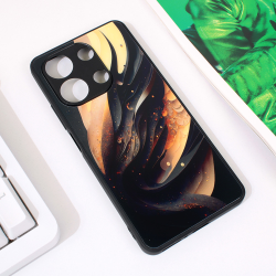 Futrola Abstract za Xiaomi Redmi Note 13 4G crna.