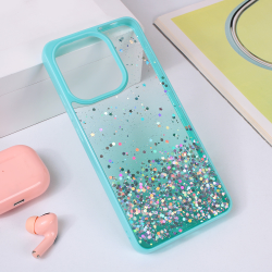 Futrola Frame Glitter za Xiaomi Redmi Note 13 4G mint.