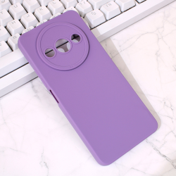 Futrola Silikon Pro Camera za Xiaomi Redmi A3 ljubicasta.