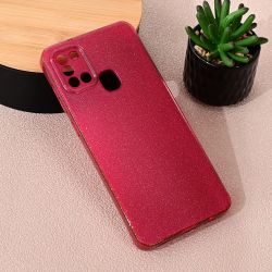 Futrola Sparkle Dust za Samsung A217F Galaxy A21s bordo.