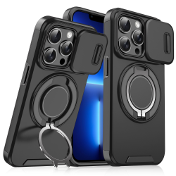 Futrola CamShield Ring stand za iPhone 13 Pro crna.