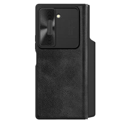 Futrola Nillkin Qin Pro Leather za Samsung F956B Galaxy Z Fold 6 crna.