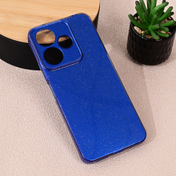 Futrola Sparkle Dust za Xiaomi Redmi 13 4G tamno plava.