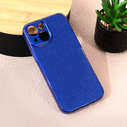 Futrola Sparkle Dust za iPhone 13 Mini tamno plava.