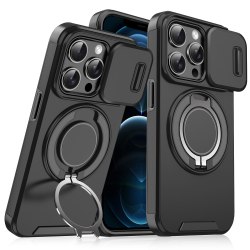 Futrola CamShield Ring stand za iPhone 12 Pro Max crna.