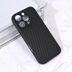 Futrola Carbon fiber za iPhone 16 Pro crna.