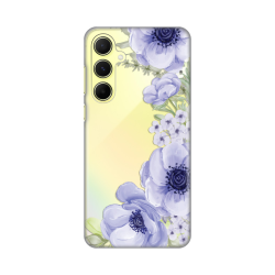 Silikonska futrola print Skin za Samsung A556 Galaxy A55 5G Blue Roses.