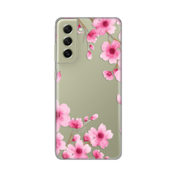 Silikonska futrola print Skin za Samsung G990 Galaxy S21 FE Rose Flowers.