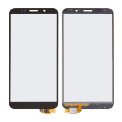 Staklo touchscreen-a + OCA za Huawei Y5P 2020 Crno.