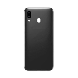 Poklopac za Samsung A305/Galaxy A30 2019 Black + staklo kamere (NO LOGO).