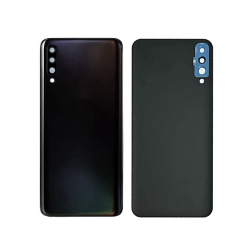 Poklopac za Samsung A705/Galaxy A70 2019 Black + staklo kamere (NO LOGO).