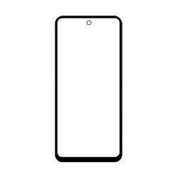 Staklo touchscreen-a + OCA za Xiaomi Redmi Note 9S Crno.